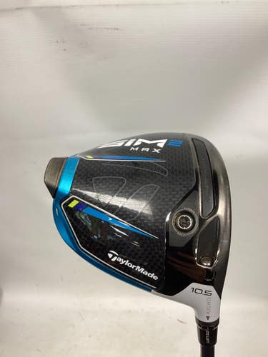 Used Taylormade SIM 2 MAX Mens Driver RH 10.5 Degree 11851-S000053634