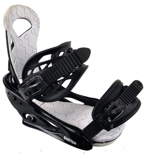 Used $100 Kids Burton Grom Snowboard Bindings Size Toddler 7-13 XS w/Hardware