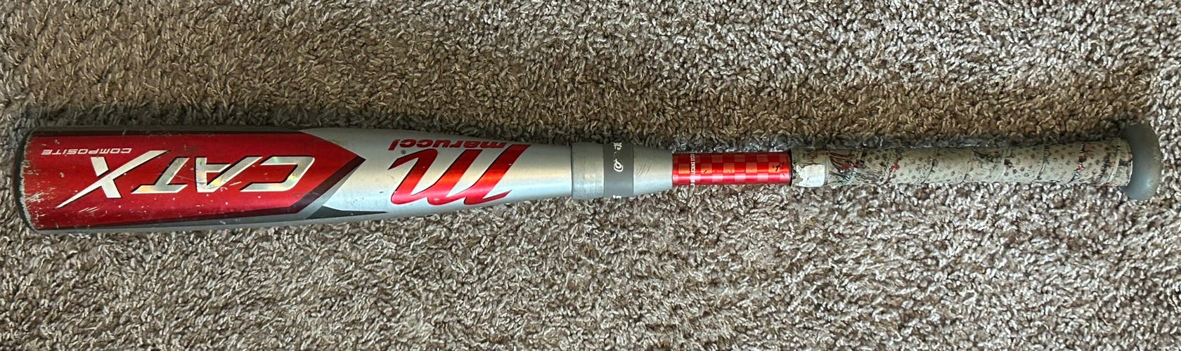 Marucci CAT X Composite Bat USSSA Certified (-10) Composite 18 oz 28" (Used)