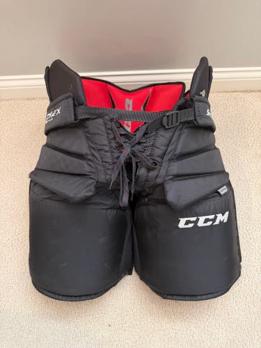 Senior Medium CCM Extreme Flex Shield Pro Hockey Goalie Pants (Used)