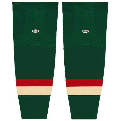 Athletic Knit HS2100-588 2016 Minnesota Dark Green Mesh Hockey Socks - Senior XL Wide 30"