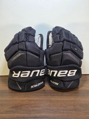Bauer Matrix Junior Hockey Gloves 11" Black