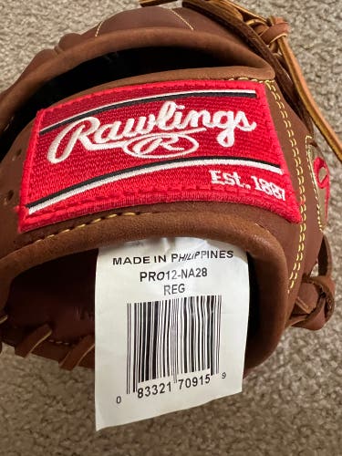 Rawlings- Nolan Arenado Gold Label Heart of the Hide RH Infield Baseball Glove 12" (New)