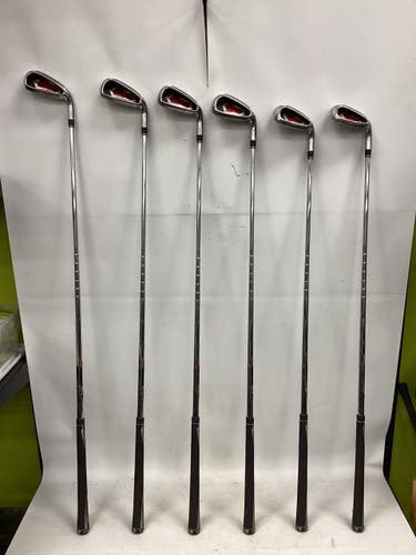 Used Taylormade BURNER IRONS Mens Package Set RH None 6 Piece 11851-S000053524