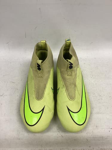 Used Nike MERCURIAL Soccer Cleats Yellow Senior 5.5 11851-S000053575