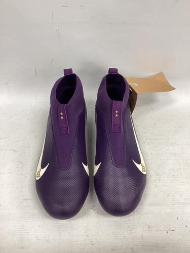 Used Nike ZM SUPERFLY 10 Soccer Cleats Purple Junior 06 11851-S000053579