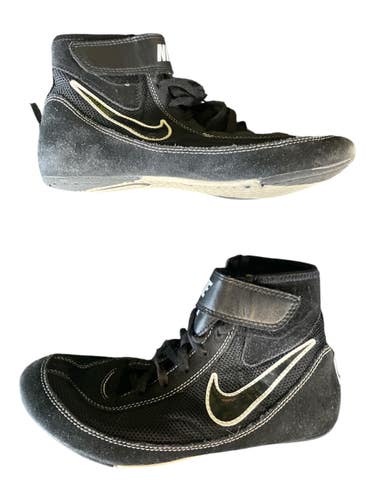 Used Nike Wrestling Shoes Black Junior 06 11873-C000250129