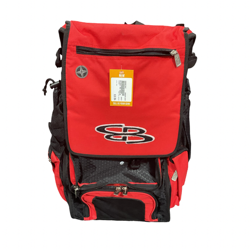 Used BoomBah RED WHEELED BB/SB Player Wheeled Bag Red 11834-S000057992