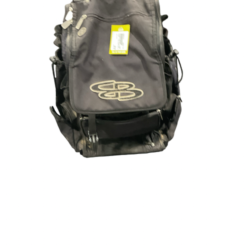 Used BoomBah BLACK ROLLER BAG BB/SB Player Wheeled Bag Black 11834-S000057974