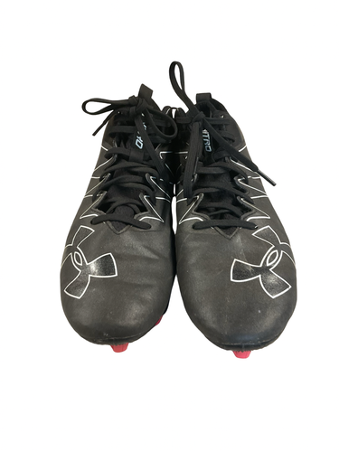 Used Under Armour Adult FB Cleats Black Senior 8 11834-S000057871