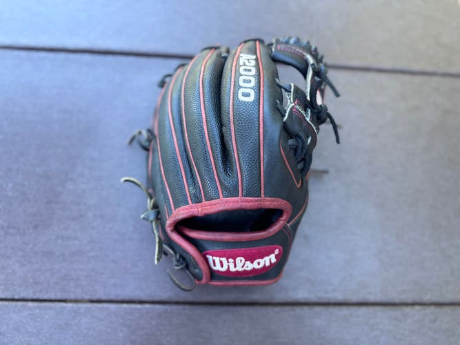 Wilson A2000 DP15 Infield Baseball Glove 11.5" Pedroia Fit MLB Logo