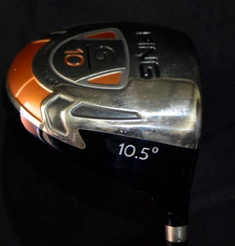 PING G10 DRIVER LOFT: 10.5 FLEX: STIFF LENGTH: 45 IN RIGHT HANDED