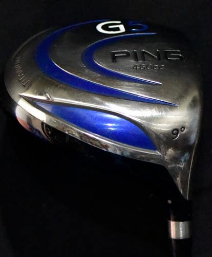 PING G5 460CC DRIVER LOFT: 9 FLEX: STIFF LENGTH: 45 IN RIGHT HANDED