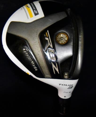 TAYLOR MADE RBZ 3 WOOD LOFT: 14.5 FLEX: REGULAR LENGTH: 43 IN RIGHT HANDED