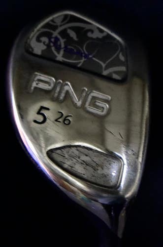 PING SERENE 5 HYBRID LOFT: 26 FLEX: LADIES LENGTH: 38.5 IN RIGHT HANDED