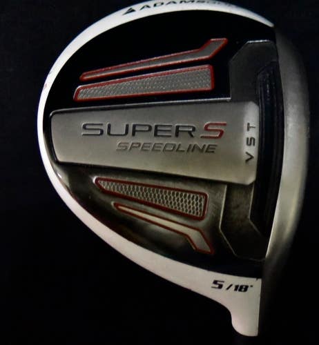 ADAMS SUPER S 5 WOOD LOFT: 18 FLEX: MATURE LENGTH: 43 IN RIGHT HANDED