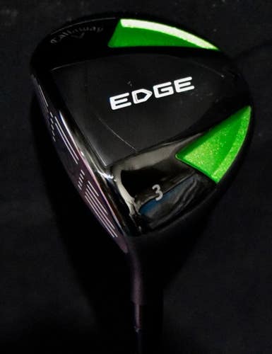 NEW CALLAWAY EDGE 3 WOOD FLEX: REGULAR LENGTH: 43 IN LEFT HANDED