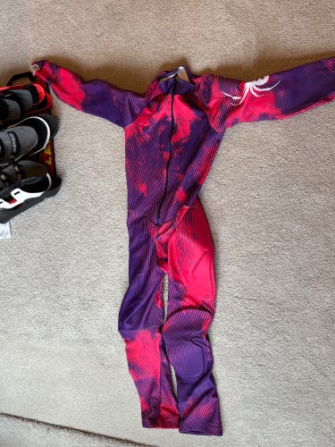 Women's Large Spyder Padded Racing Ski Suit (Used)