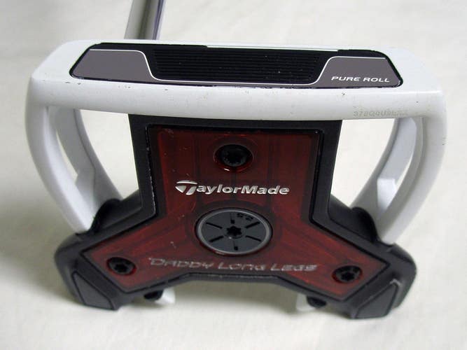 Taylor Made Daddy Long Legs Putter 38" (White, Performance Mallet, LEFT) Golf