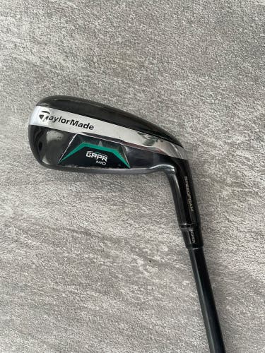 Men's TaylorMade TaylorMade GAPR MID Utility Iron Right Handed Hybrid Stiff Flex 4H (Used)
