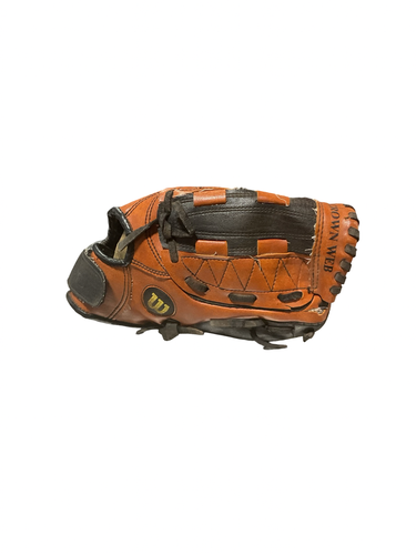 Used Wilson STAFF 11IN GLOVE BB/SB Glove RH Throw Brown 11" 11834-S000057605
