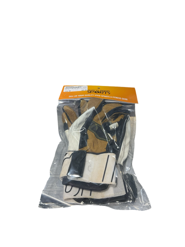 Used Marucci BB/SB Batting Gloves White And Black SM 11834-S000057641