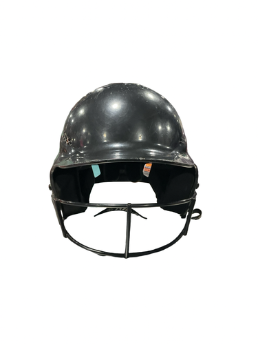 Used RIP-IT M/L 6 1/2-7 3/8 Batting Helmet w/Mask Black MD 11834-S000057665