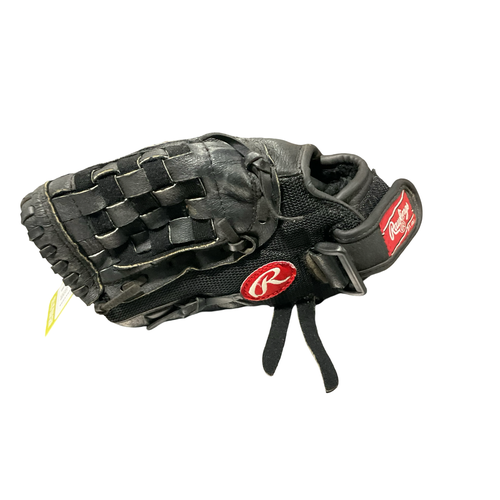 Used Rawlings PLAY MAKER SERIES BB/SB Glove LH Throw Black 11" 11834-S000057668