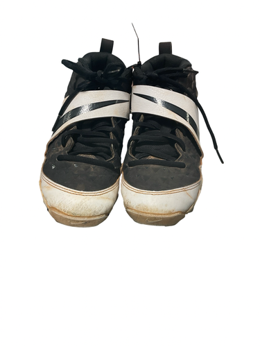 Used Nike NIKE VELCRO TROUT BB/SB Cleats Black Junior 04 11834-S000057678
