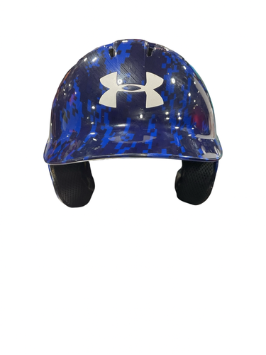 Used Under Armour ROYAL BLUE Batting Helmet No Mask Navy Blue One Size 11834-S000057676