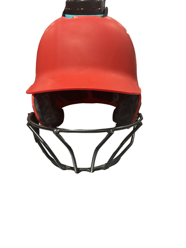 Used Evoshield RED BB HELMET Batting Helmet No Mask Red One Size 11834-S000057718