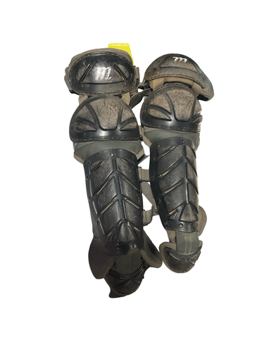 Used Marucci SHIN GUARDS Catchers Leg Guards Black Youth 11834-S000056861
