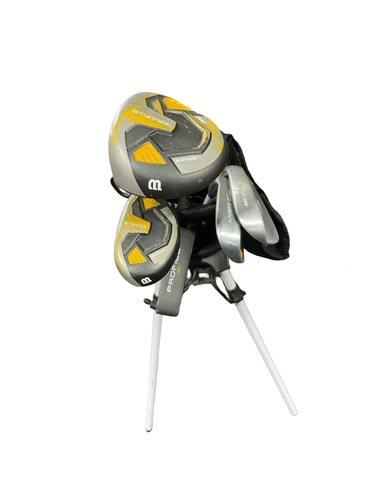 Used Wilson JGI YELLOW Jr Club Set RH 6 Piece 11834-S000057754