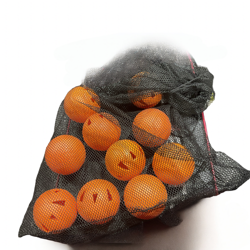 Used PLASTIC PREFORATED BALLS BB/SB Training Aid 11834-S000057807