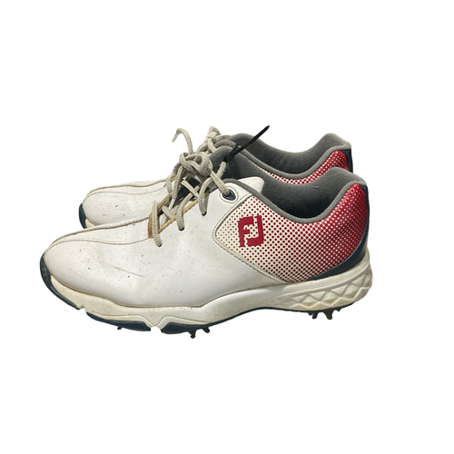 Used Foot Joy Jr Golf Shoes White Junior 01 11834-S000057852