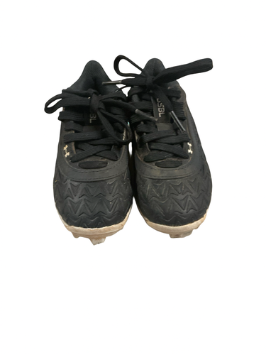 Used Under Armour BB CLEATS BB/SB Cleats Black Youth 08.0 11834-S000057848