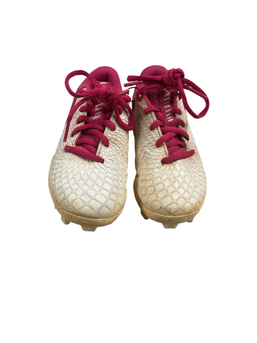 Used Under Armour SB CLEATS BB/SB Cleats White Youth 11.0 11834-S000057847
