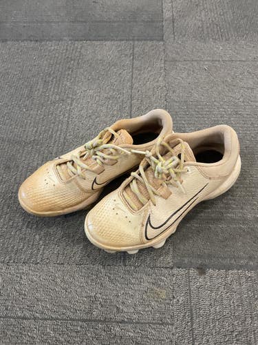 Used Nike HYPERDIAMOND 4 BB/SB Cleats White Senior 6.5 11614-S000245397