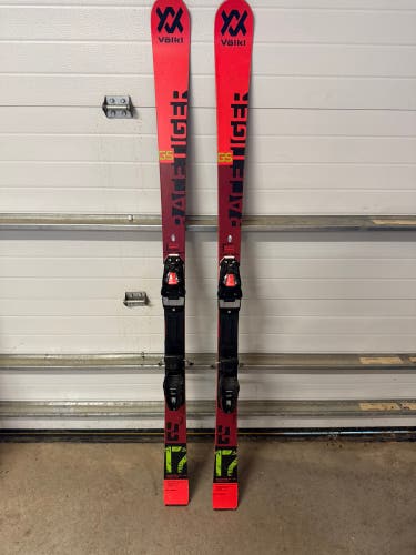 Volkl Racetiger GS 156 cm Racing Skis With Bindings (Used)