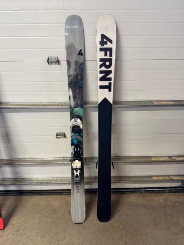 2023 4FRNT MSP CC 159 cm All Mountain Skis With Bindings Max Din 11 (Used)