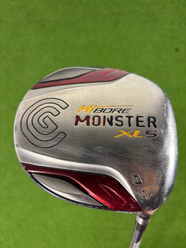 2009 Cleveland HiBore Monster XLS Right Handed Driver Stiff Flex 9.5 Loft (Used)