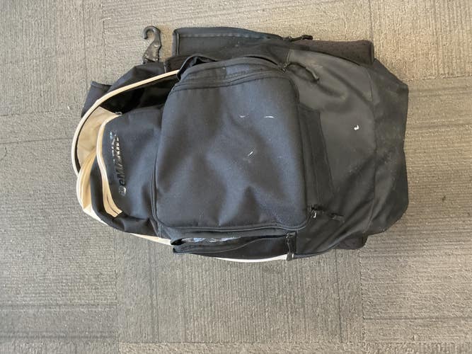 Used Demarini PLAYER BAG BB/SB Player Carry Bag Black 11614-S000245378