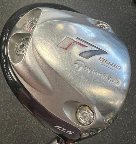 Used Taylormade R7 QUAD Mens Driver RH 10.5 Degree 11497-C000162170