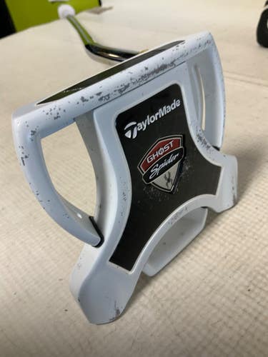 Used Taylormade SPIDER GHOST Mens Putter RH White 36" 11823-S000042261