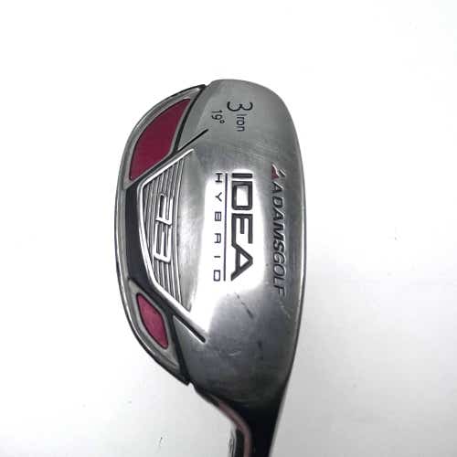 Adams Idea A3 Boxer 3 Hybrid 19* Grafalloy ProLaunch Red Regular Graphite RH