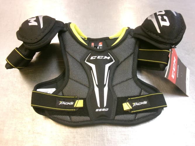 Used CCM TACKS 9550 Junior Shoulder Pads SM 11339-S000207532