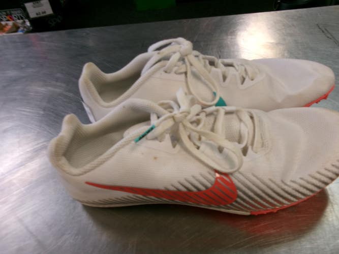 Used Nike Track & Field Cleats Adult White Senior 8 11868-S000072315