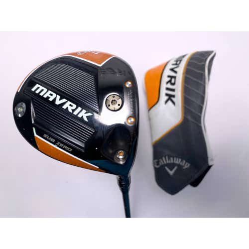 Callaway Mavrik Sub Zero Driver 9* HZRDUS 6.0 T800 Green 55g Stiff RH HC