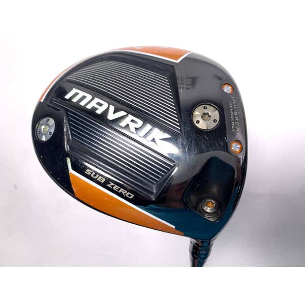 Callaway Mavrik Sub Zero Driver 9* HZRDUS 6.0 T800 Green 55g Stiff