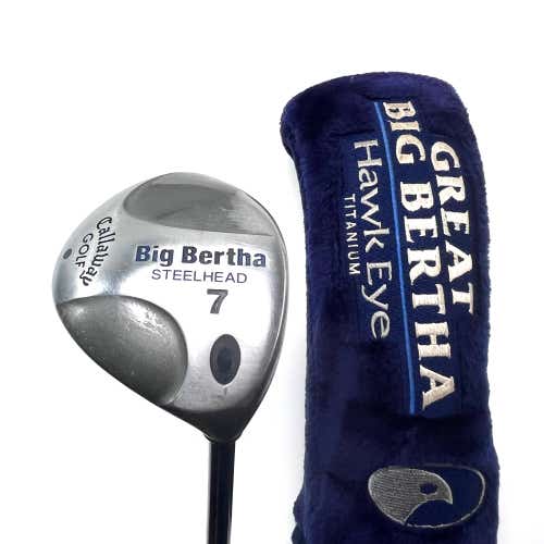 Callaway Steelhead 7 Fairway Wood 21* RCH 99 99g Firm Graphite Mens RH HC